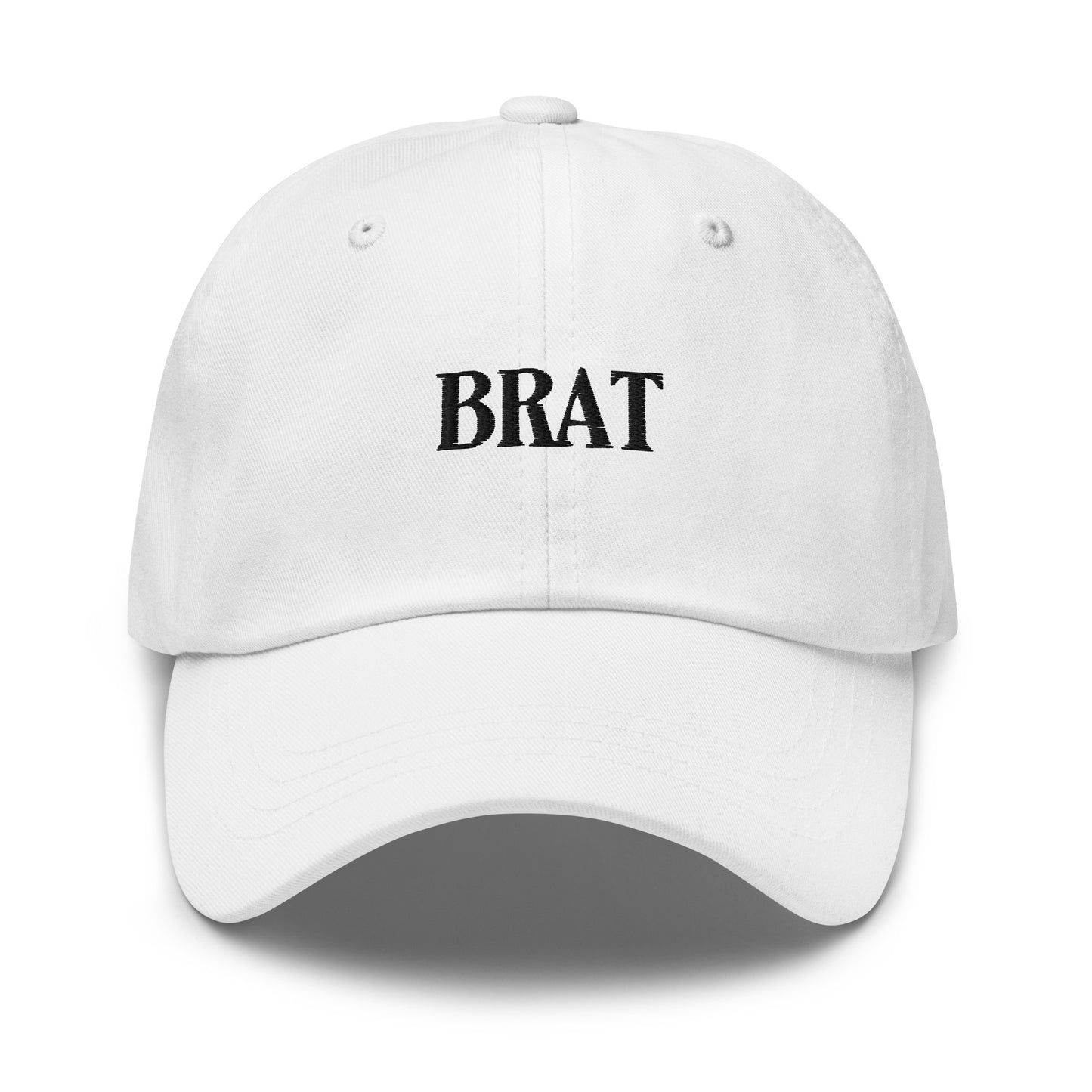 BRAT Dad Hat - Black Letters
