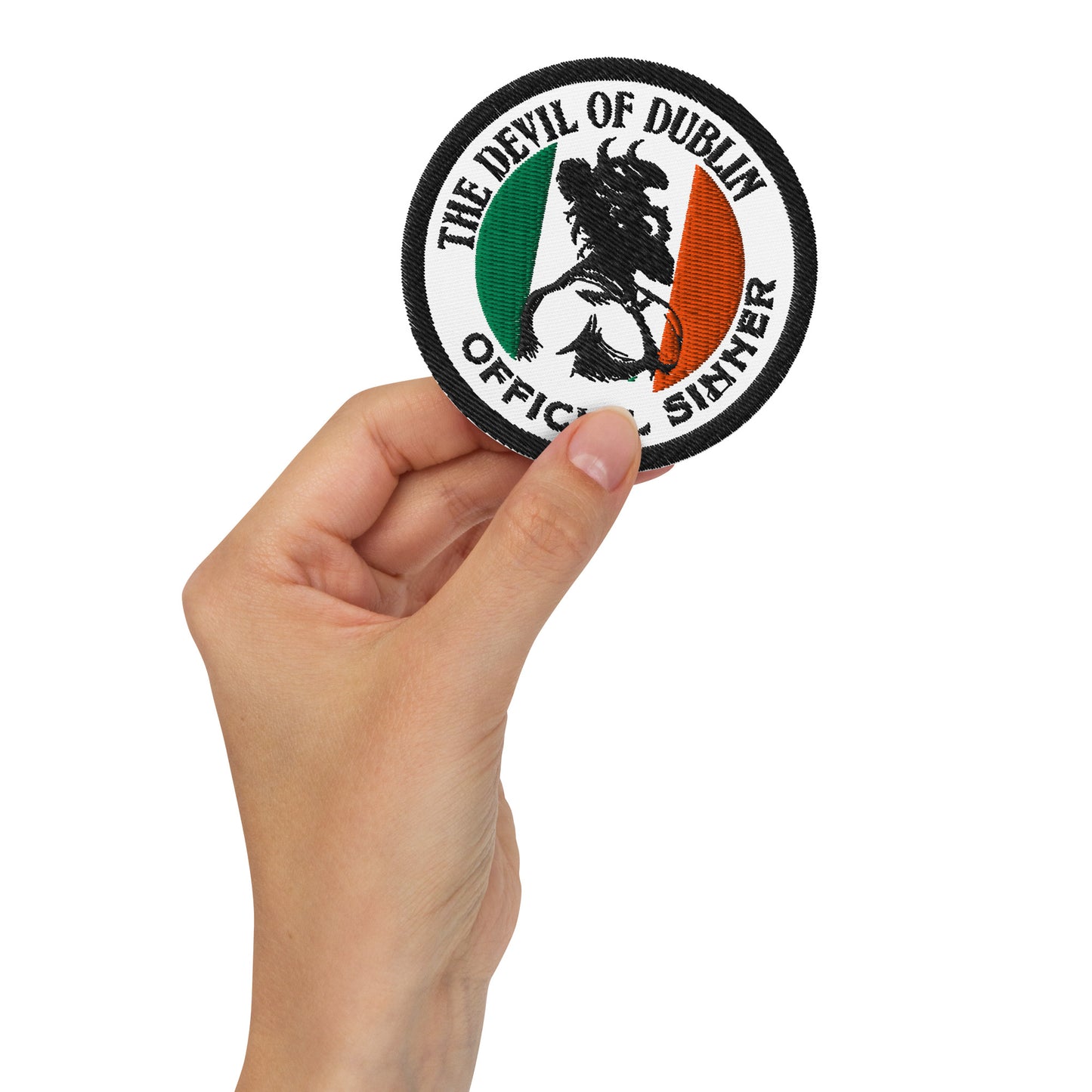 Official Sinner Donation Embroidred Badge of Honor