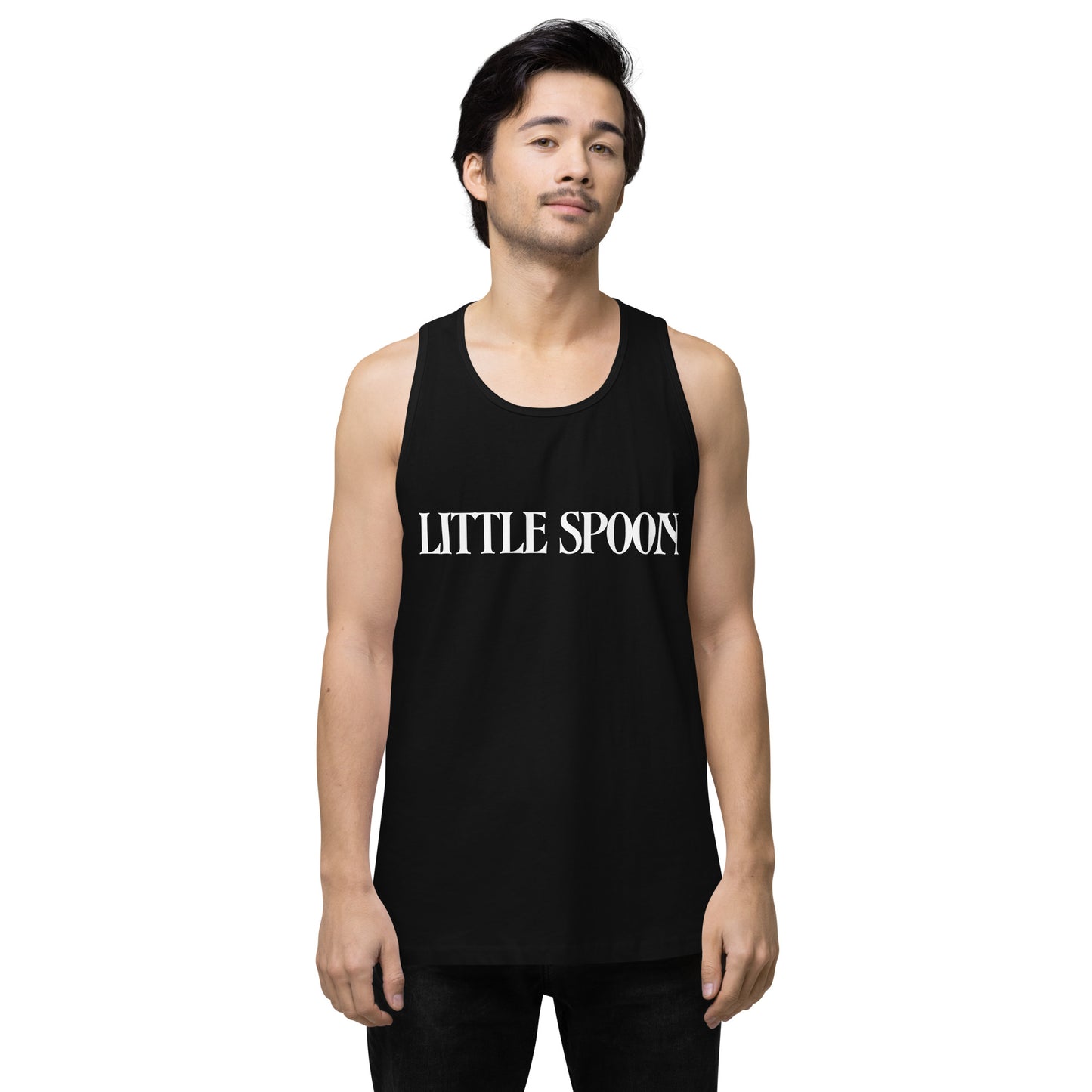 "Little Spoon" Men's Tank Top - Black