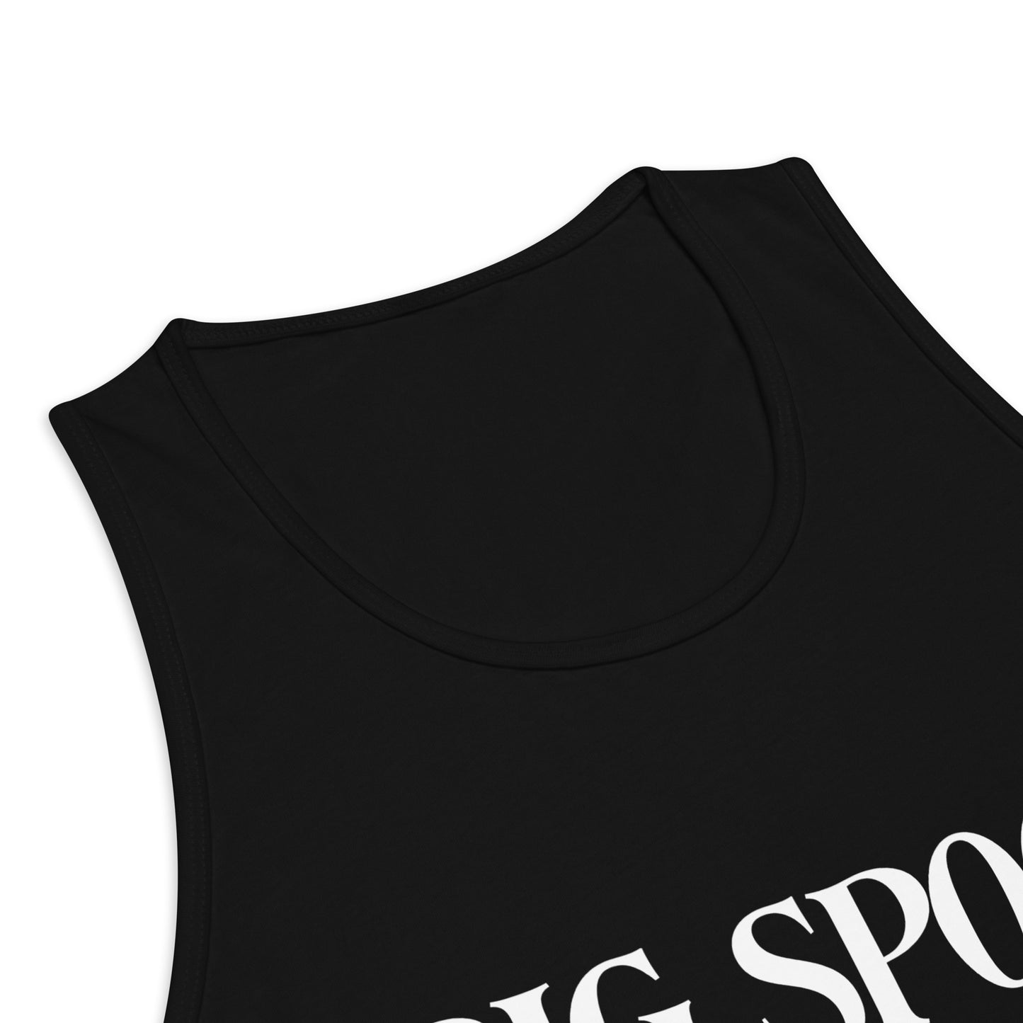 "Big Spoon" Men's Tank Top - Black