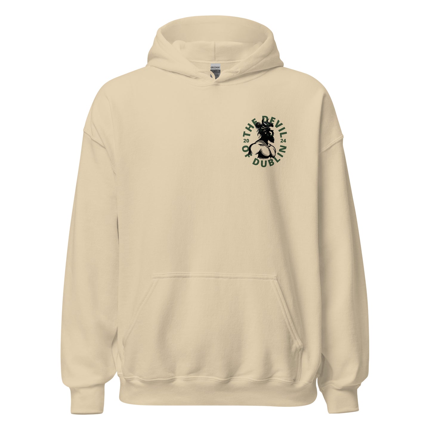The Devil of Dublin 2024 Pocket Logo Hoodie