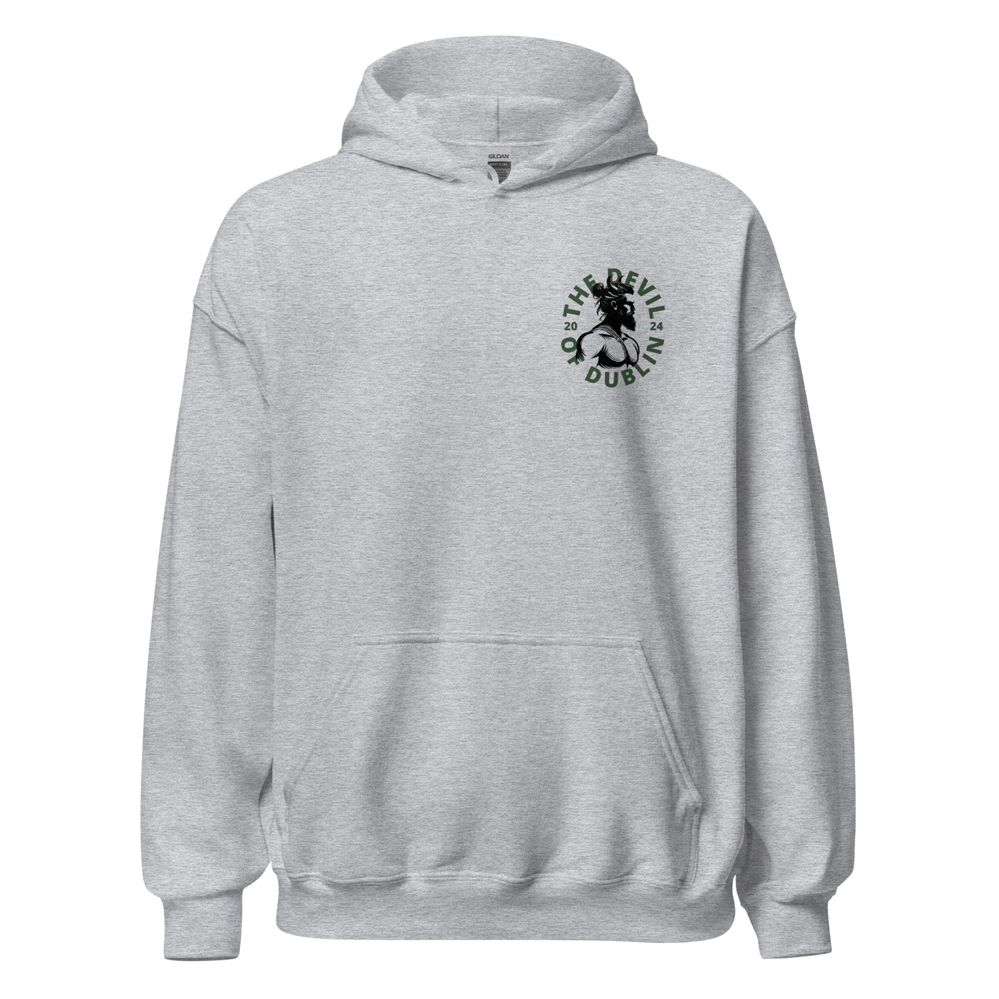 The Devil of Dublin 2024 Pocket Logo Hoodie