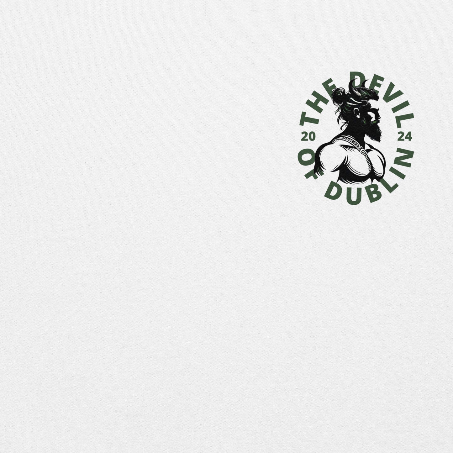 The Devil of Dublin 2024 Pocket Logo Hoodie