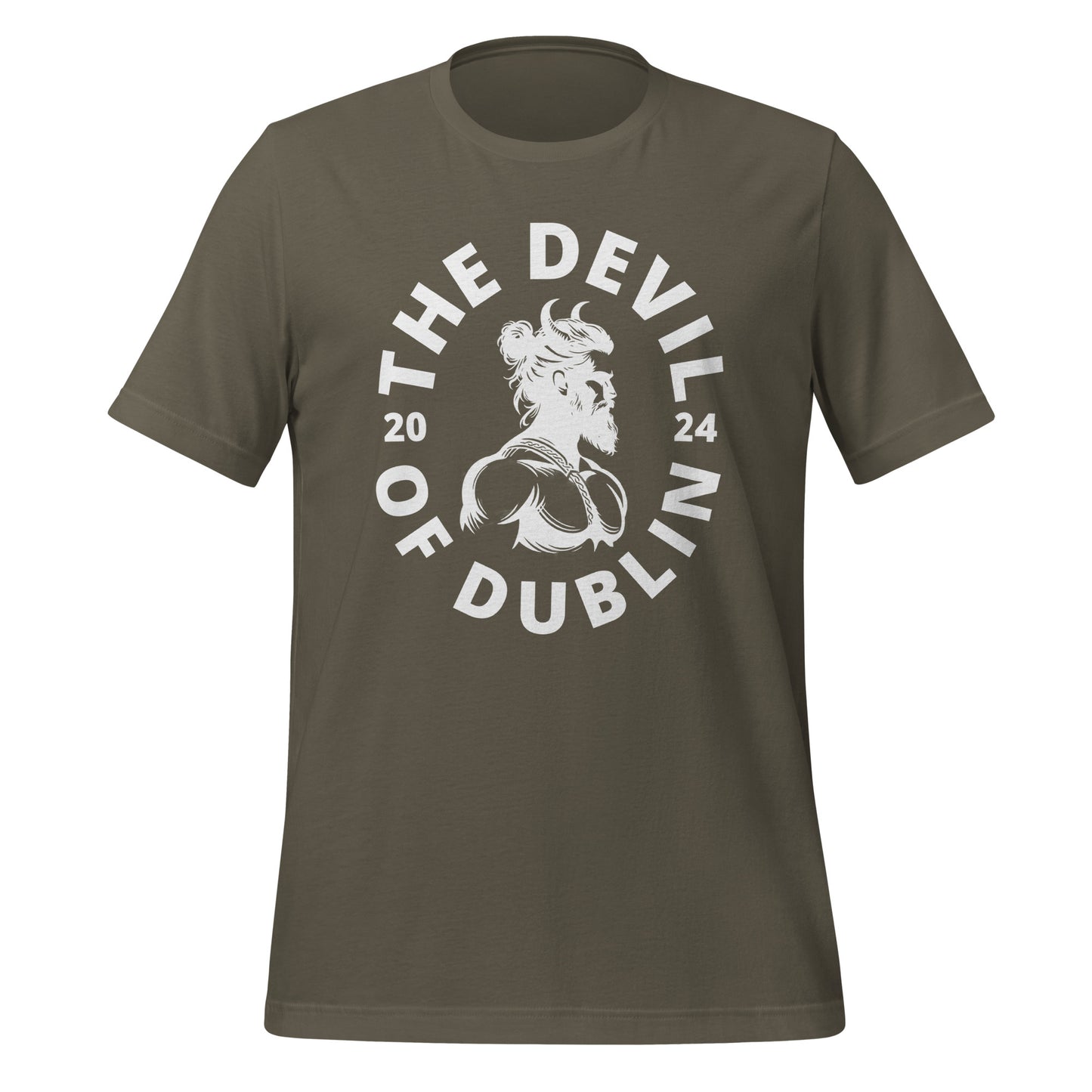 The Devil of Dublin 2024 Logo Tee (White Logo)