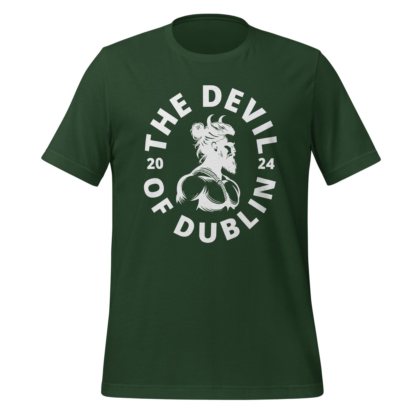 The Devil of Dublin 2024 Logo Tee (White Logo)