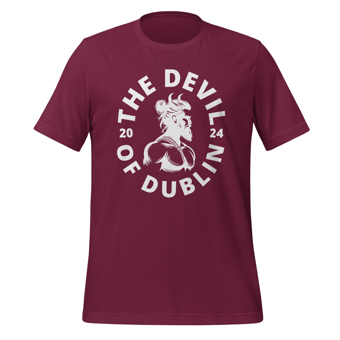 The Devil of Dublin 2024 Logo Tee (White Logo)