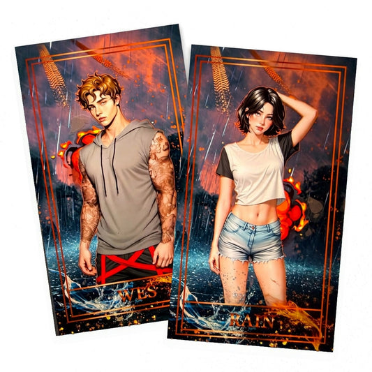 Collectible Character Cards - The Rain Trilogy